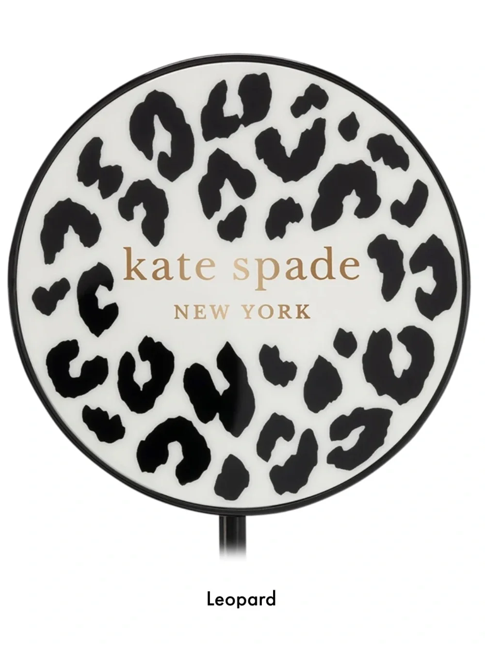 Kate Spade Leopard Phone Charger